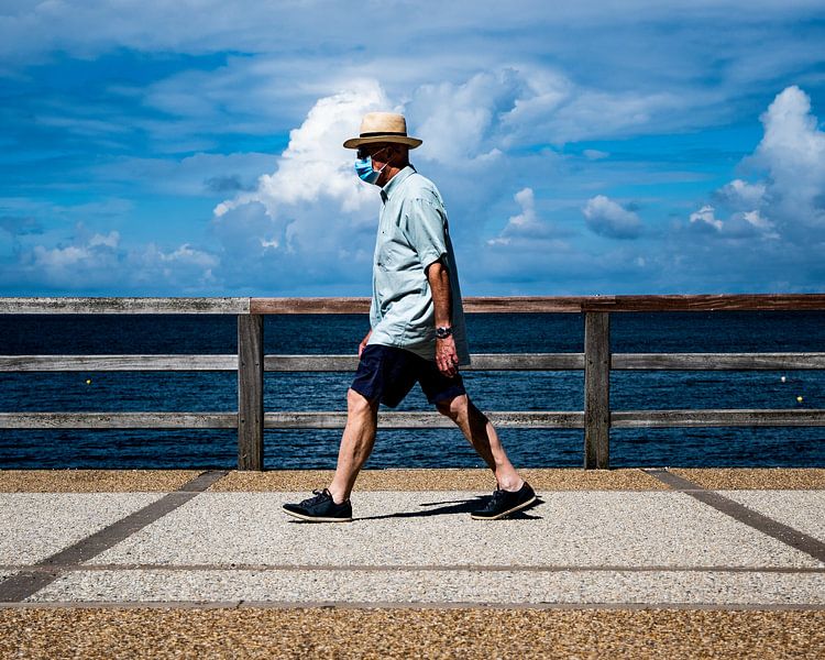Street Walking Man by Jan Hermsen