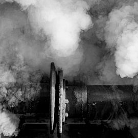 Ein Vormittag bei der Veluwe-Dampf-Eisenbahngesellschaft, eine Serie von 5 von Hans de Waay