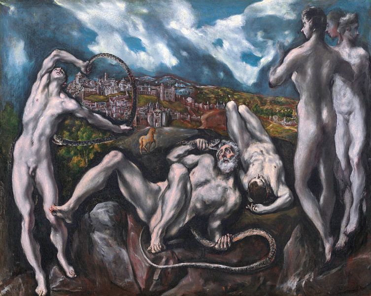 Laocoön - El Greco (Domenikos Theotokopoulos), 1610-1614 van Atelier Liesjes