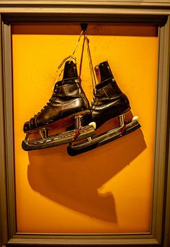 Skates in a vintage shop by Brave Toaster Photos