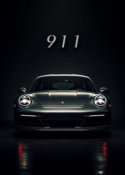 Porsche 911 Carrera Auto van FotoKonzepte