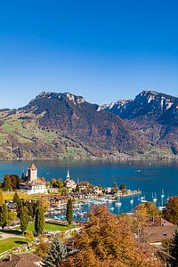 Château de Spiez à Spiez sur le lac de Thoune sur Werner Dieterich