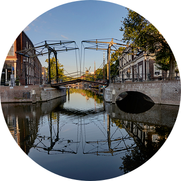 Korte Havenbrug in Schiedam van Charlene van Koesveld