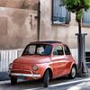 Rode fiat 500 in Rimini van Humphry Jacobs