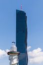 Lighthouse and DC Tower 1 in Vienna, Austria by Werner Dieterich thumbnail