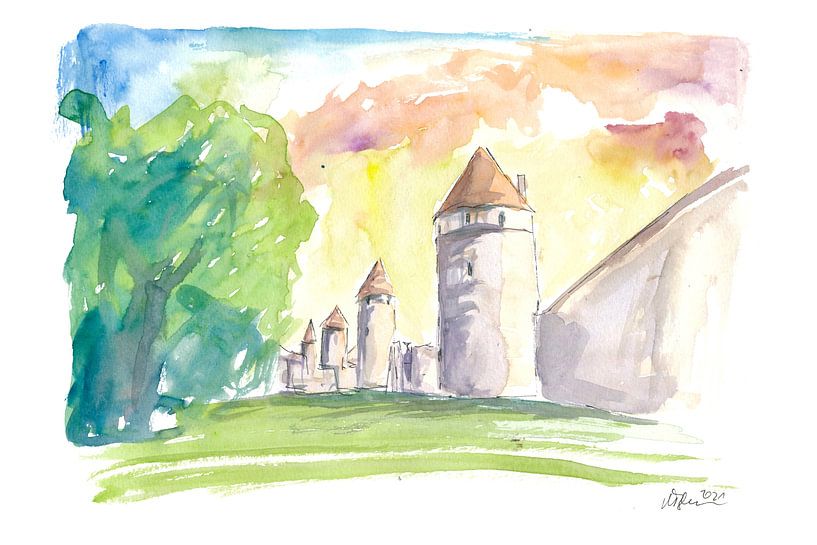 Tallinn Estland Torens Plein van Markus Bleichner