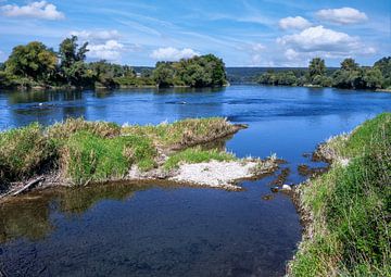 Idyllisch aan de Donau bij Kehlheim van ManfredFotos