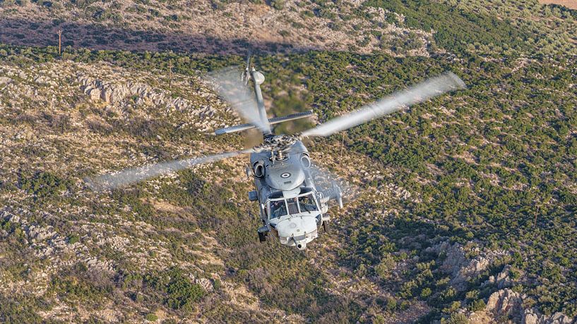 Greek Sikorsky S-70B Seahawk. by Jaap van den Berg
