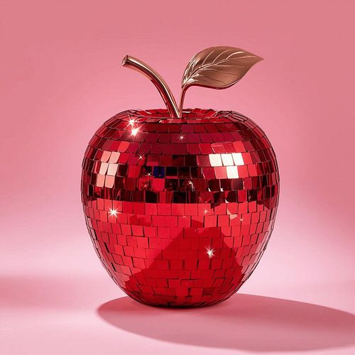 Pomme disco rouge