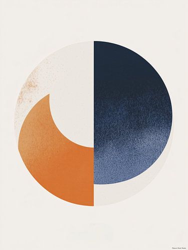 L'harmonie dans l'équilibre : une œuvre d'art minimaliste