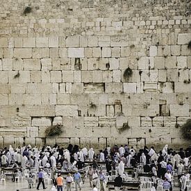 Wailing Wall / Western Wall in Jerusalem by Sander Jacobs