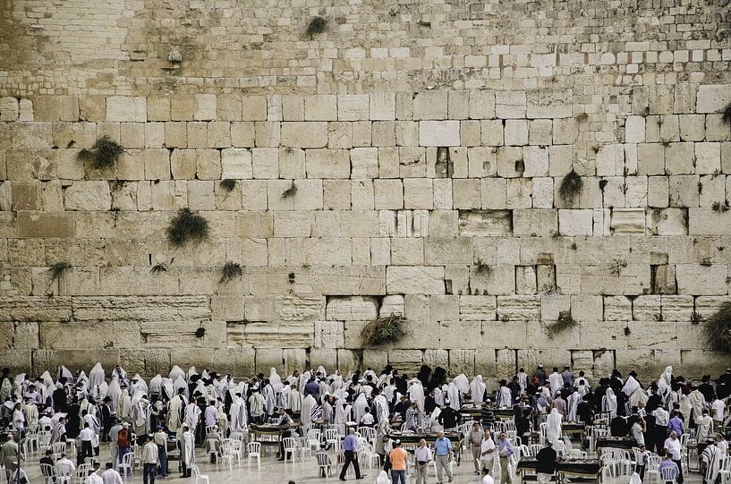 Klagemauer / Westmauer in Jerusalem von Sander Jacobs