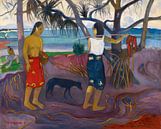 Paul Gauguin. People in Landscape van 1000 Schilderijen thumbnail