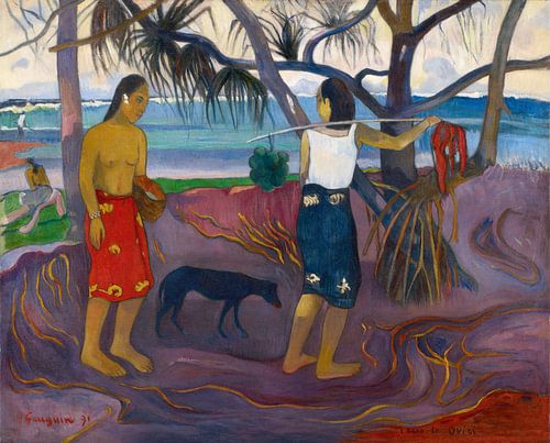 Paul Gauguin. People in Landscape