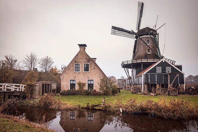 Windmill &quot;de Rat&quot; IJlst by Rob Boon