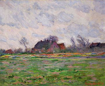 Claude Monet,Tulpenveld bij Leiden