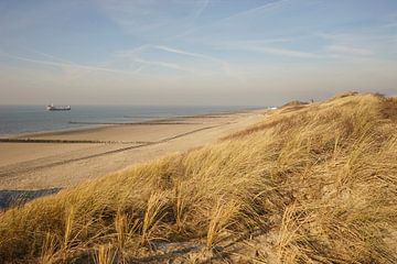 Paysage de dunes sur Marja van Noort