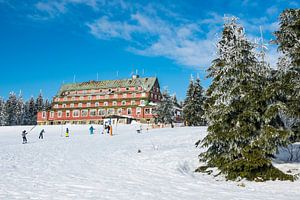 Winter im Riesengebirge in Tschechien