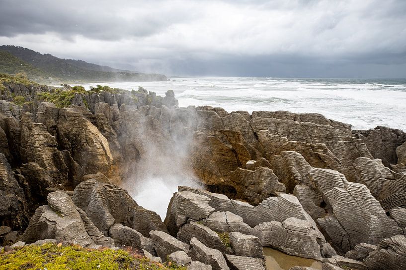 Pancake Rocks Punakaiki - Nouvelle-Zélande par Jurgen Buijsse