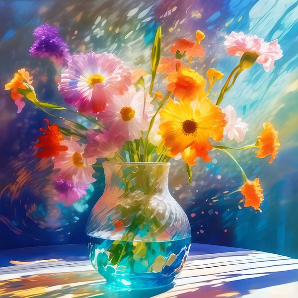Les fleurs au printemps par ellenilli .
