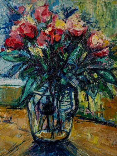 Bouquet by the window