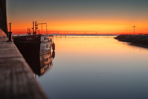 Moments maritimes dans le port