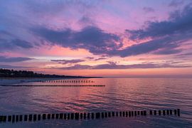Abendstimmung am Strand von Zingst