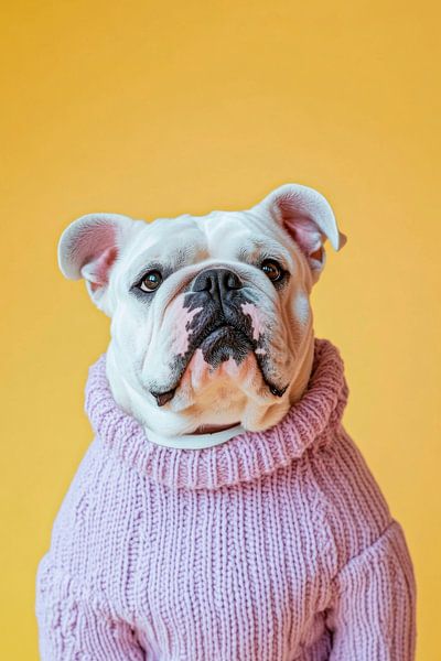 Bulldog by Poster Art Shop