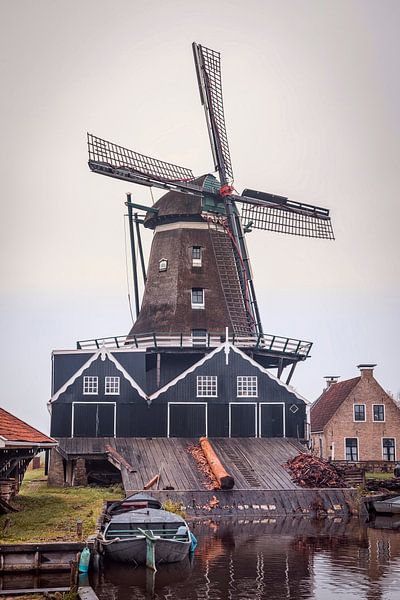 Windmill &quot;de Rat&quot; IJlst by Rob Boon