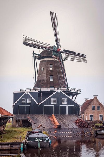 Windmühle "de Rat" IJlst von Rob Boon