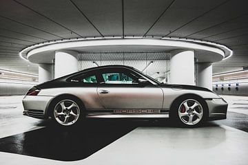 Porsche 911 4S iconisch profiel. van Creative PhotoLab