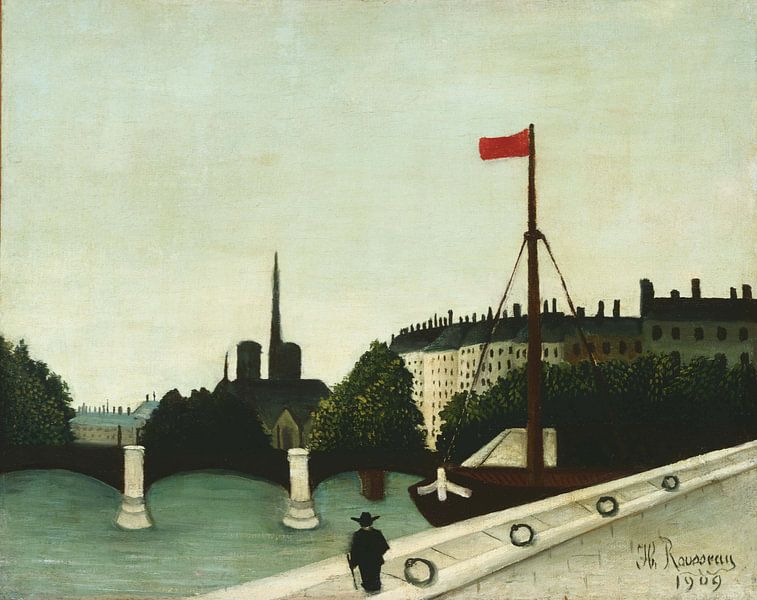 Notre Dame, Henri Rousseau by Masterful Masters