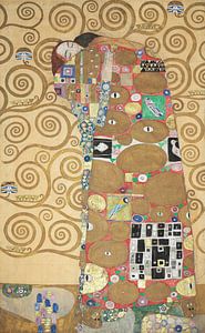 Werktekening voor de Stoclet-fries, deel 8, Gustav Klimt