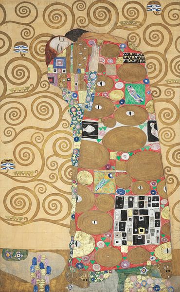 Part 8: Nine Cartoons for the Dining Room (The Embrace), Gustav Klimt by Masterful Masters