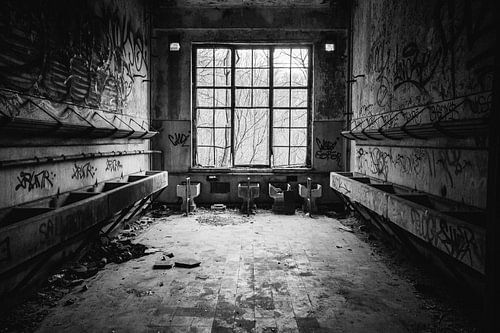 Salle de bain du fort de la Chartreuse