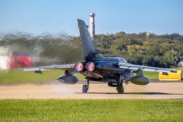 Afterburner take-off Panavia Tornado of the Luftwaffe by Harm-Jan Martens