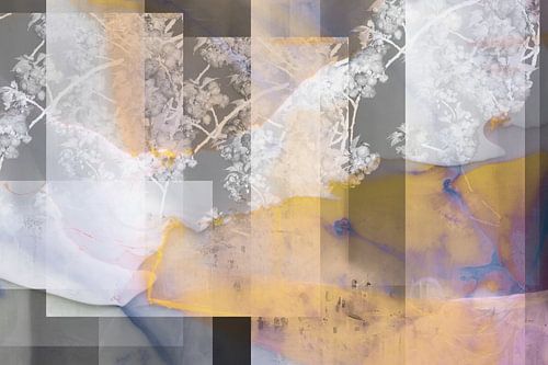 Technique mixte : "Jungle urbaine".