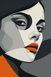 Woman - Women - Portrait of a woman by Poster Art Shop