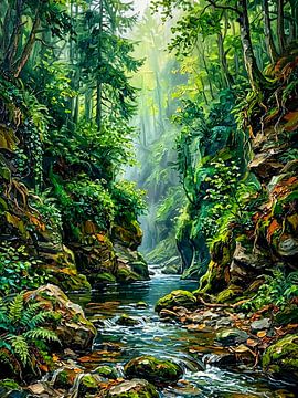 Les murmures de la forêt cachée sur Dedy Ajad Setiawan