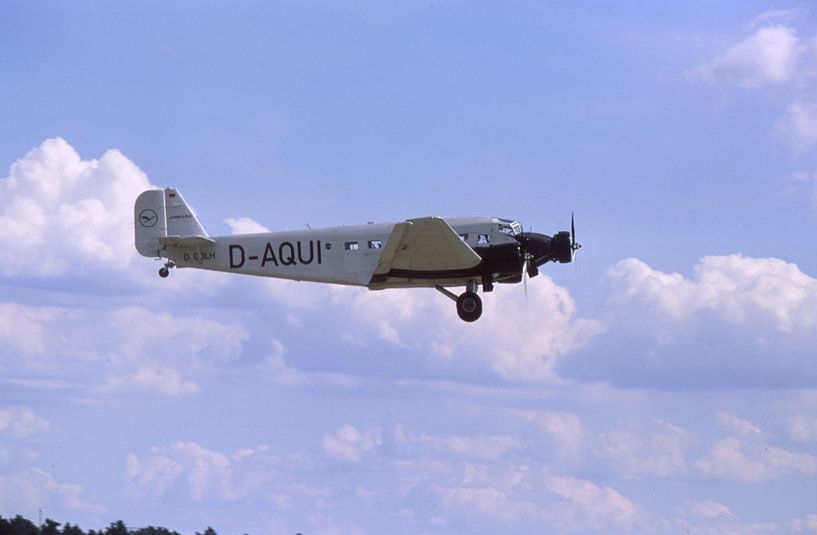 Junkers Ju 52 D AQUI im Flug van Joachim Serger