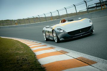 Ferrari Monza SP1 in the Arie Luyendyk bend by Ricardo van de Bor