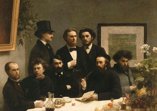 Bij de tafel, Henri Fantin-Latour