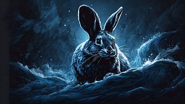 Bunny Bliss sur Majestic Art