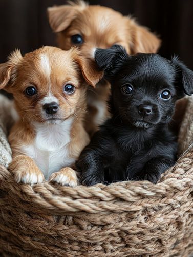 chihuahua puppies poseren