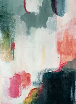 Abstrait moderne et coloré I sur Lianne Landsman