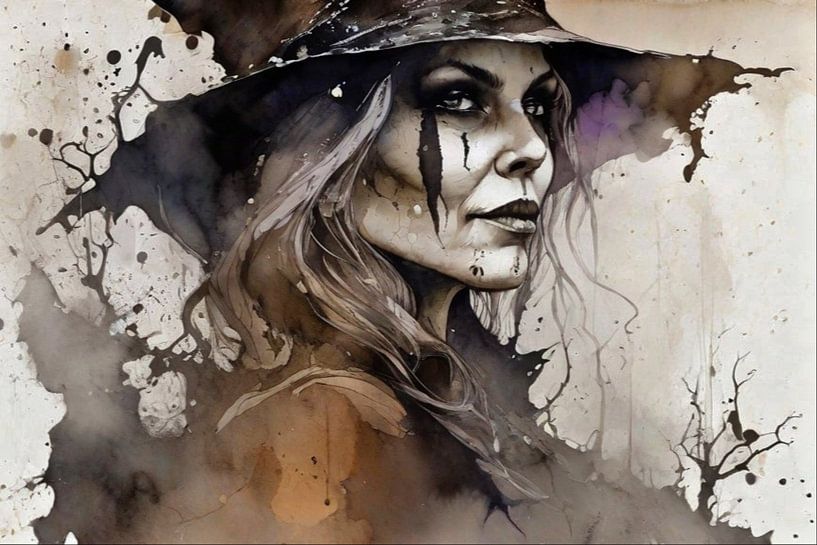 Halloween Witch by ArtDesign by KBK