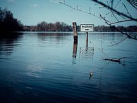 Angelzone in het water