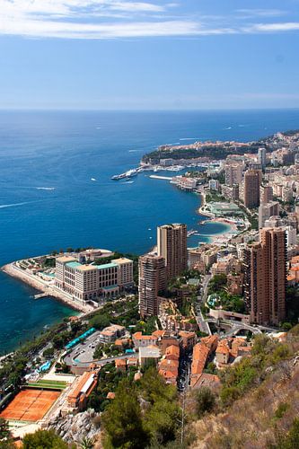 Panorama van Monaco