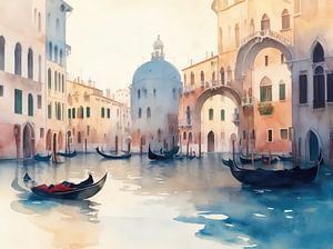 Venedig in Aquarell