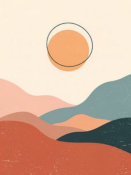 Desert Horizon Sunscape